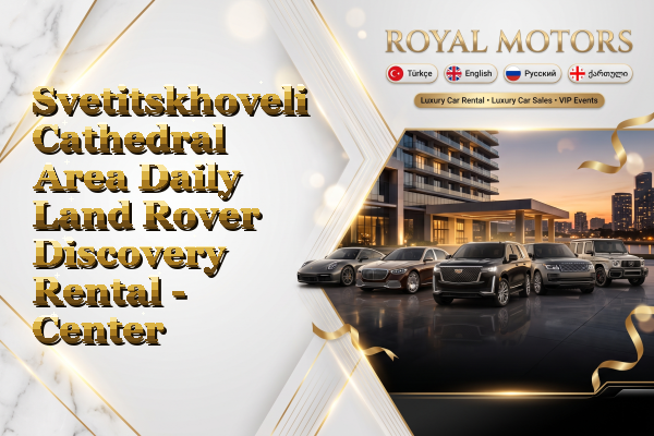 Svetitskhoveli Cathedral Area Daily Land Rover Discovery Rental - Center