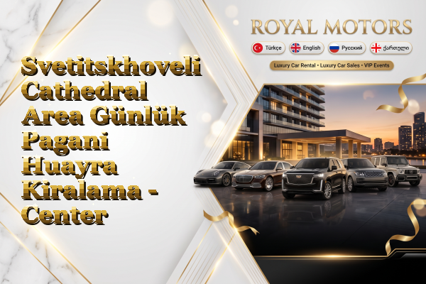 Svetitskhoveli Cathedral Area Günlük Pagani Huayra Kiralama - Center