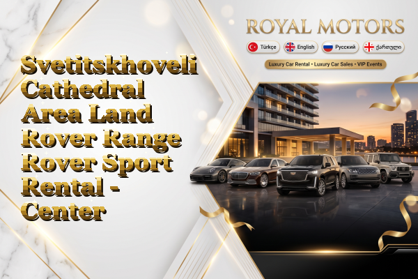 Svetitskhoveli Cathedral Area Land Rover Range Rover Sport Rental - Center