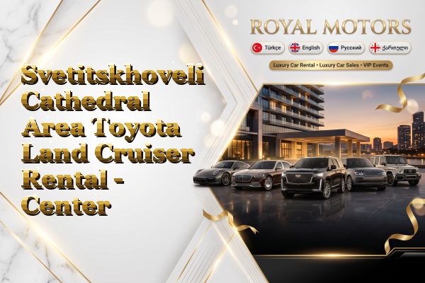 Svetitskhoveli Cathedral Area Toyota Land Cruiser Rental - Center