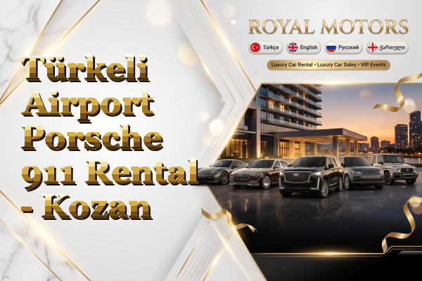 Türkeli Airport Porsche 911 Rental - Kozan