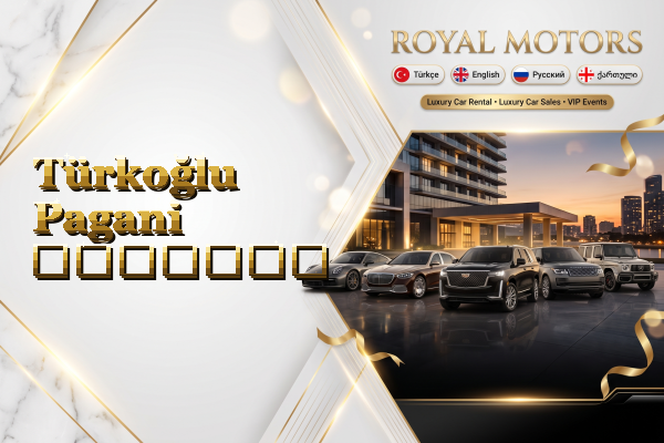 Türkoğlu Pagani გაყიდვა