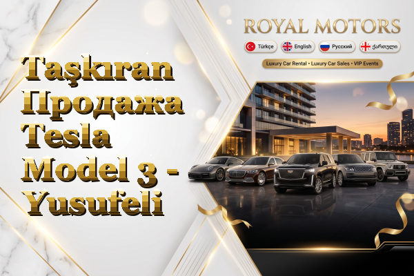 Taşkıran Продажа Tesla Model 3 - Yusufeli