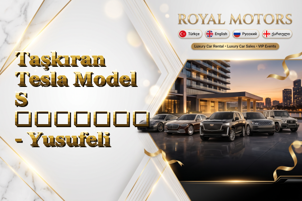 Taşkıran Tesla Model S გაყიდვა - Yusufeli