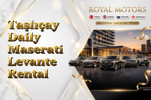 Taşlıçay Daily Maserati Levante Rental