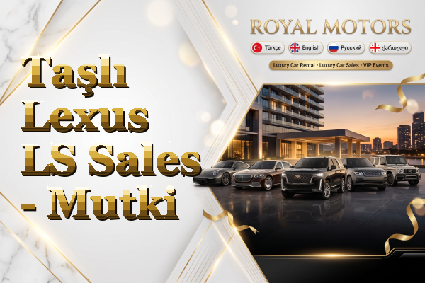 Taşlı Lexus LS Sales - Mutki