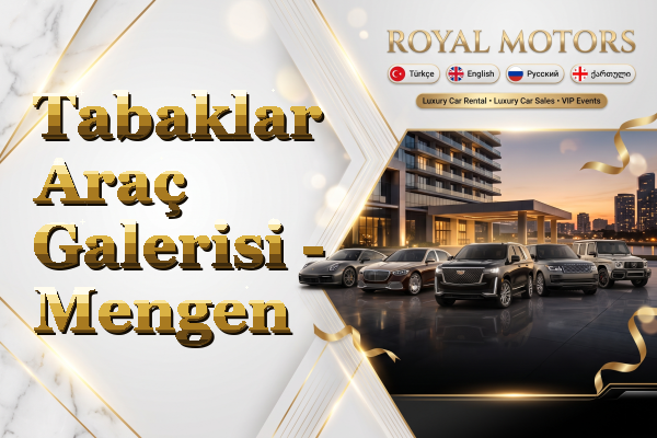 Tabaklar Araç Galerisi - Mengen