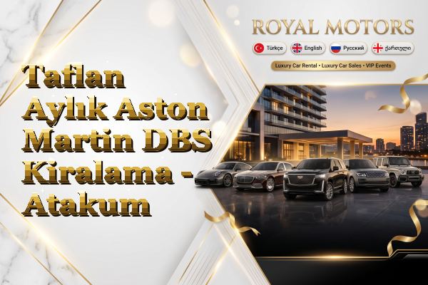 Taflan Aylık Aston Martin DBS Kiralama - Atakum