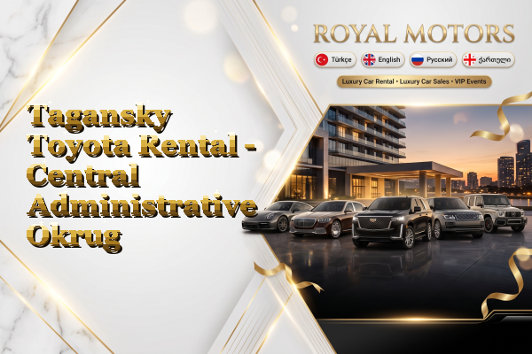 Tagansky Toyota Rental - Central Administrative Okrug