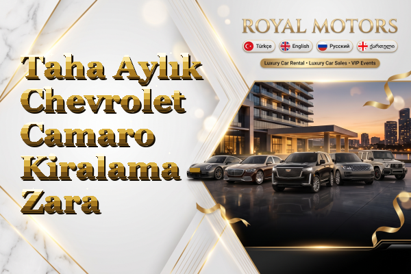 Taha Aylık Chevrolet Camaro Kiralama - Zara