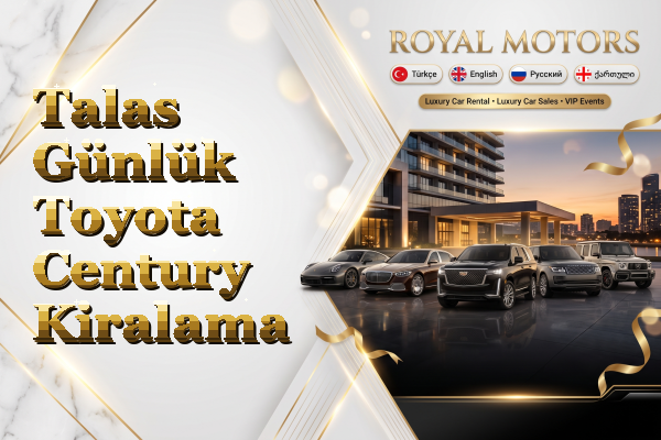 Talas Günlük Toyota Century Kiralama