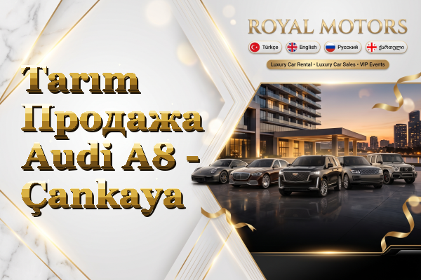 Tarım Продажа Audi A8 - Çankaya