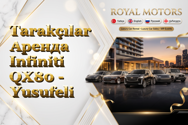 Tarakçılar Аренда Infiniti QX80 - Yusufeli