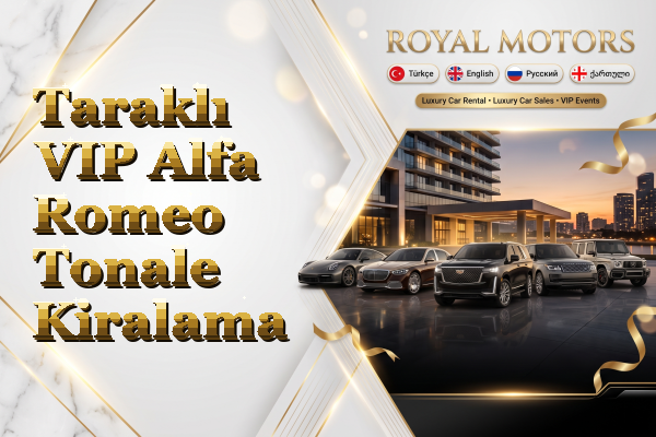 Taraklı VIP Alfa Romeo Tonale Kiralama