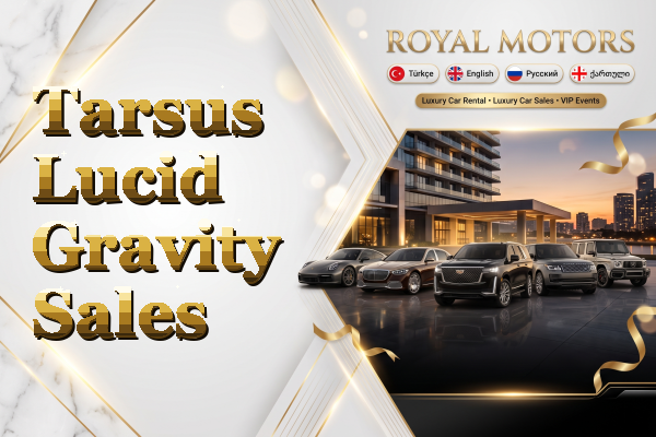 Tarsus Lucid Gravity Sales