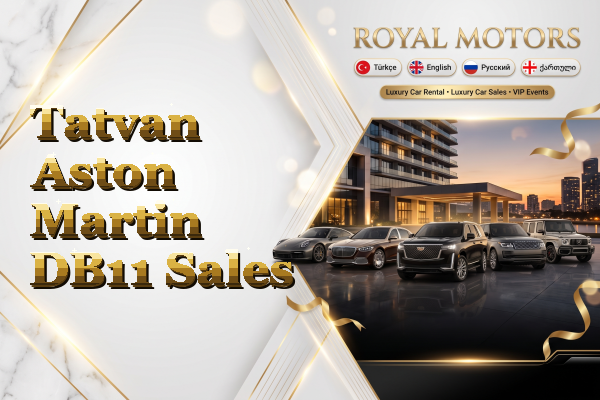 Tatvan Aston Martin DB11 Sales