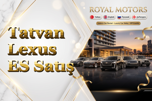 Tatvan Lexus ES Satış