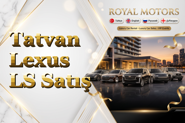 Tatvan Lexus LS Satış