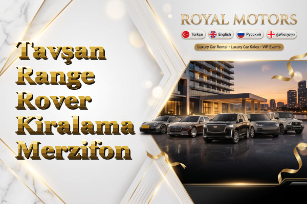 Tavşan Range Rover Kiralama - Merzifon