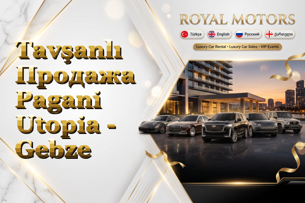 Tavşanlı Продажа Pagani Utopia - Gebze