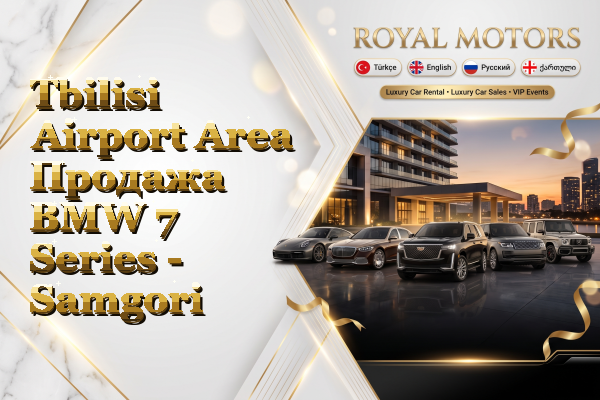Tbilisi Airport Area Продажа BMW 7 Series - Samgori