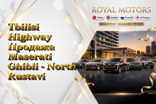Tbilisi Highway Продажа Maserati Ghibli - North Rustavi