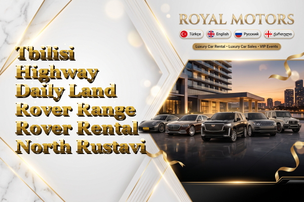 Tbilisi Highway Daily Land Rover Range Rover Rental - North Rustavi