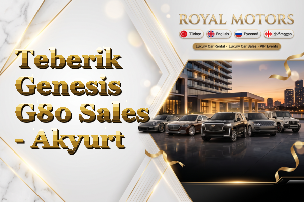 Teberik Genesis G80 Sales - Akyurt