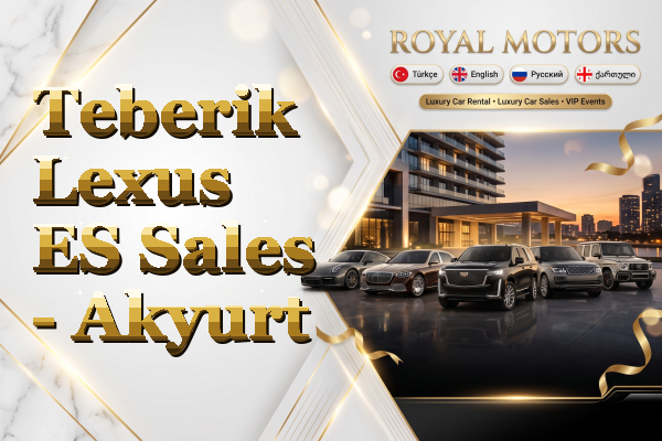 Teberik Lexus ES Sales - Akyurt
