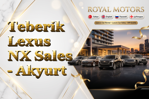 Teberik Lexus NX Sales - Akyurt