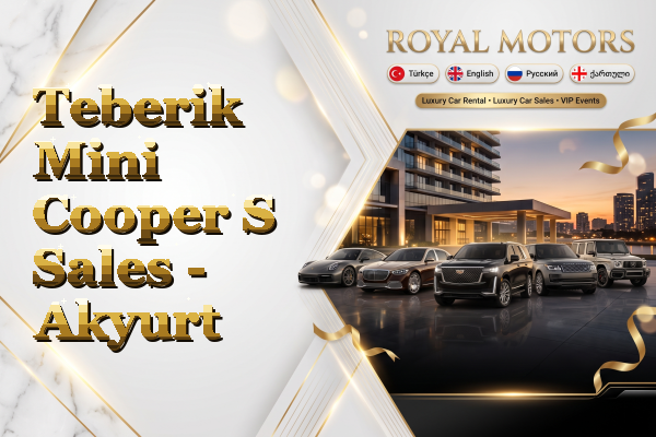 Teberik Mini Cooper S Sales - Akyurt