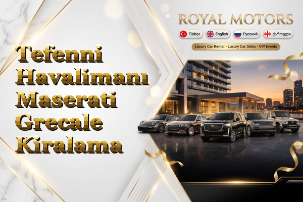 Tefenni Havalimanı Maserati Grecale Kiralama