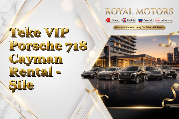Teke VIP Porsche 718 Cayman Rental - Şile