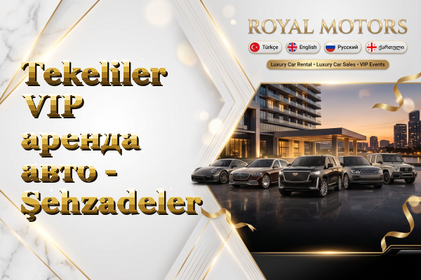 Tekeliler VIP аренда авто - Şehzadeler