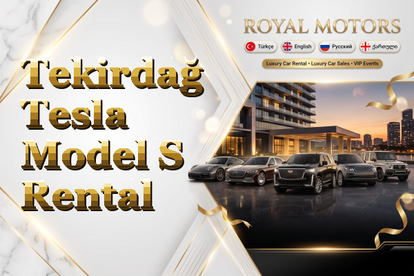 Tekirdağ Tesla Model S Rental