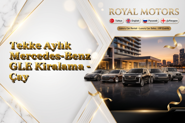 Tekke Aylık Mercedes-Benz GLE Kiralama - Çay