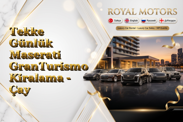 Tekke Günlük Maserati GranTurismo Kiralama - Çay