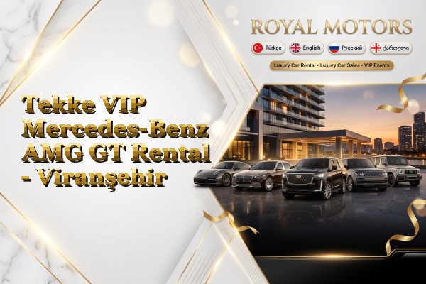 Tekke VIP Mercedes-Benz AMG GT Rental - Viranşehir