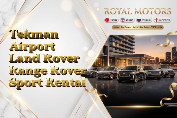 Tekman Airport Land Rover Range Rover Sport Rental