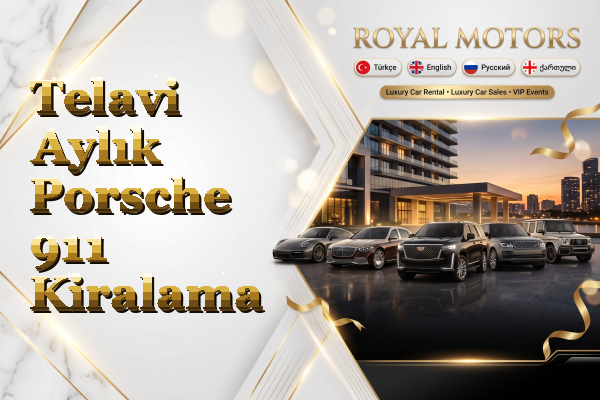 Telavi Aylık Porsche 911 Kiralama