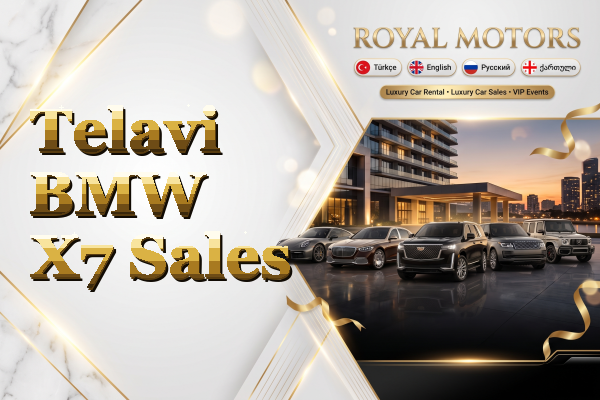 Telavi BMW X7 Sales