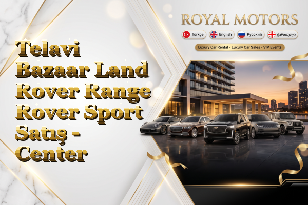Telavi Bazaar Land Rover Range Rover Sport Satış - Center