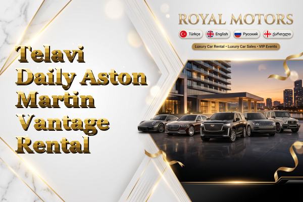 Telavi Daily Aston Martin Vantage Rental