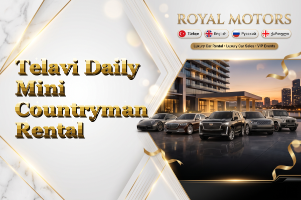 Telavi Daily Mini Countryman Rental