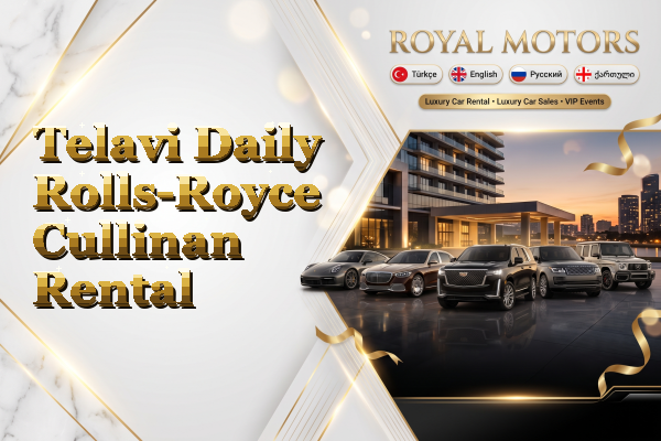 Telavi Daily Rolls-Royce Cullinan Rental