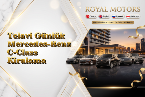 Telavi Günlük Mercedes-Benz C-Class Kiralama