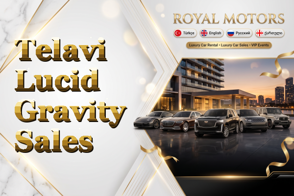 Telavi Lucid Gravity Sales