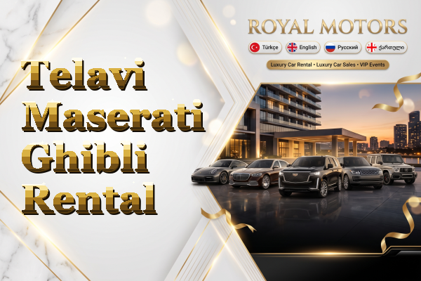 Telavi Maserati Ghibli Rental