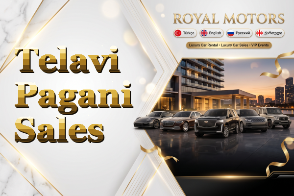 Telavi Pagani Sales