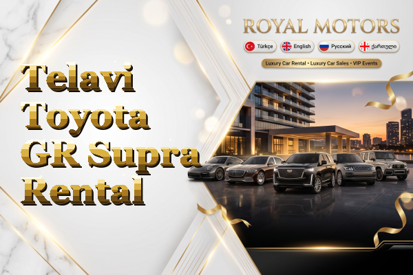 Telavi Toyota GR Supra Rental